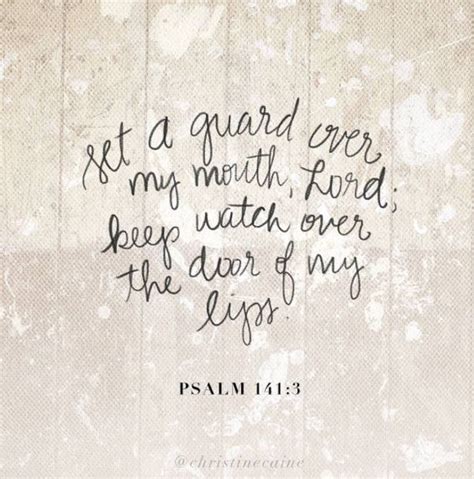 psalms 141 3 kjv.